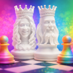 Scacchi Personalizzati – King & Queen Edition